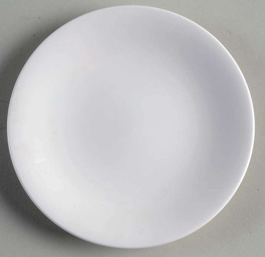 Embassy White Coupe Dessert Plate by Mikasa-1
