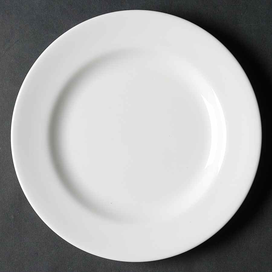 Embassy White Bread & Butter Plate by Mikasa-1