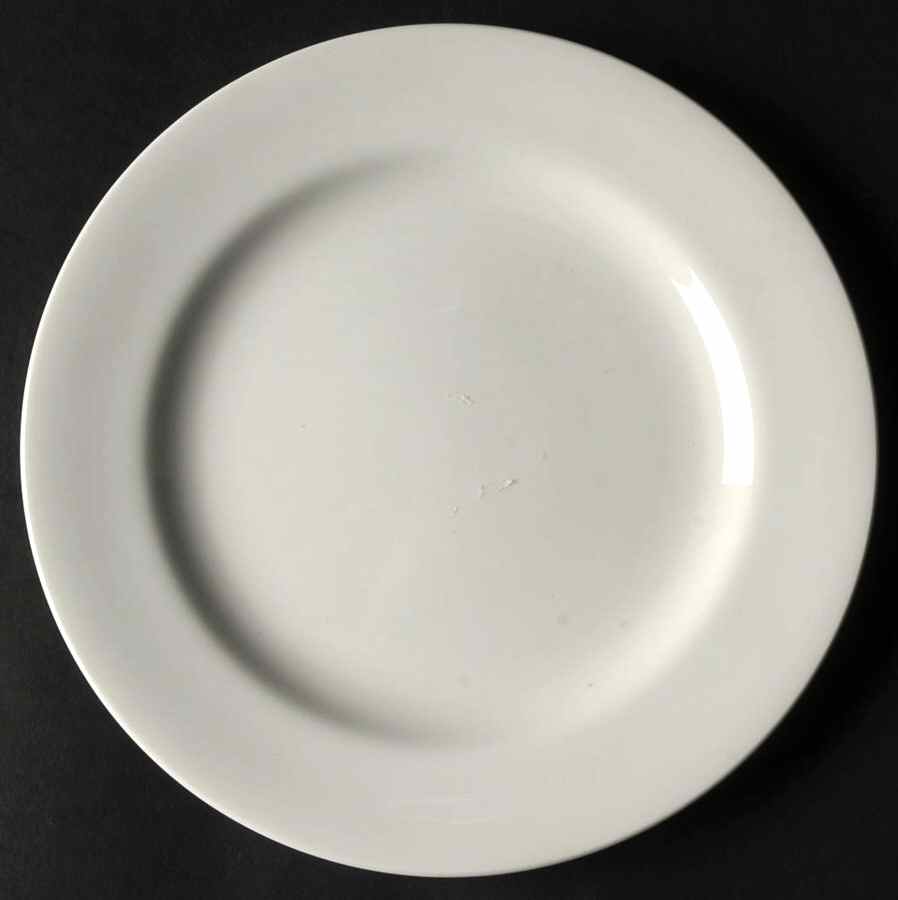 Embassy White Salad Plate by Mikasa-1