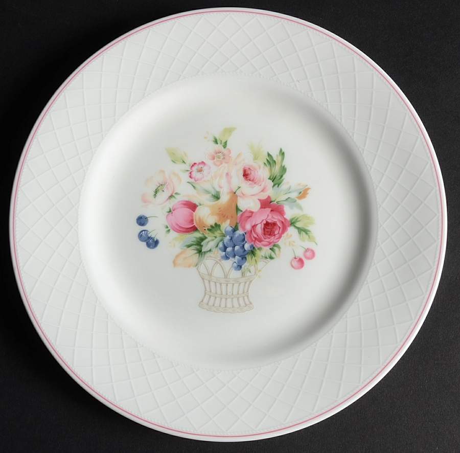 English Bouquet Salad Plate by Mikasa-1