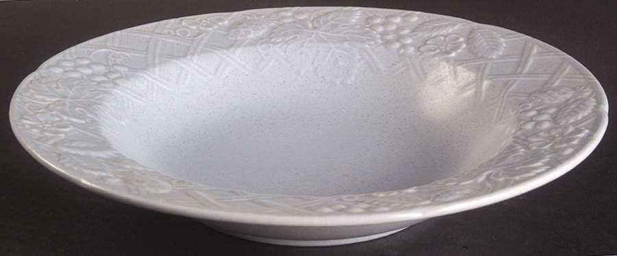 English Countryside Blue Large Rim Soup Bowl by Mikasa-1