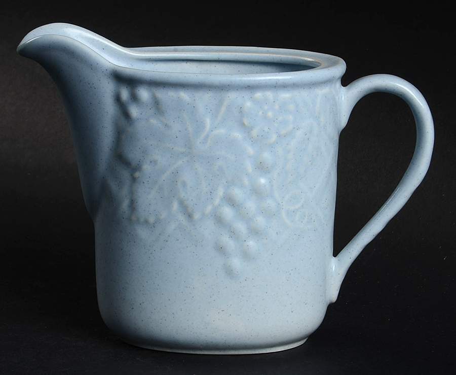 English Countryside Blue Creamer by Mikasa-1