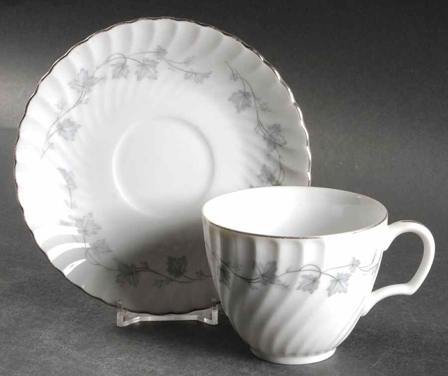 Encino Flat Cup & Saucer Set by Mikasa-1