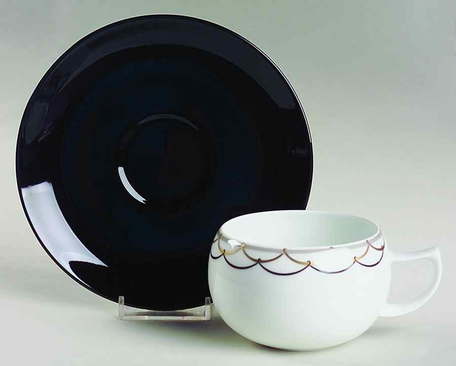 Encore Flat Cup & Saucer Set by Mikasa-1