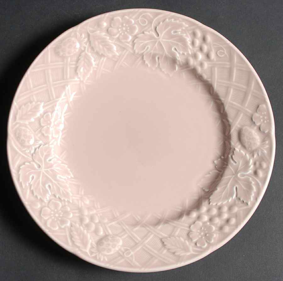 English Countryside Pink Salad/Dessert Plate by Mikasa-1