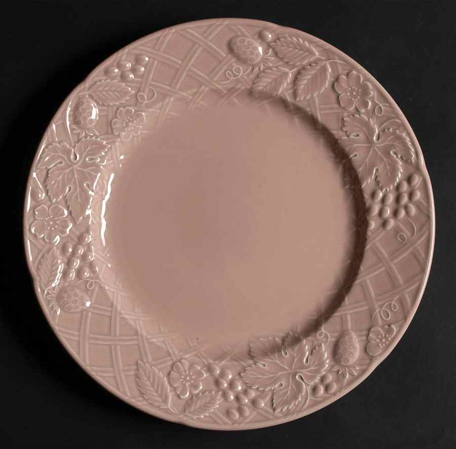 English Countryside Pink 12" Chop Plate (Round Platter) by Mikasa-1