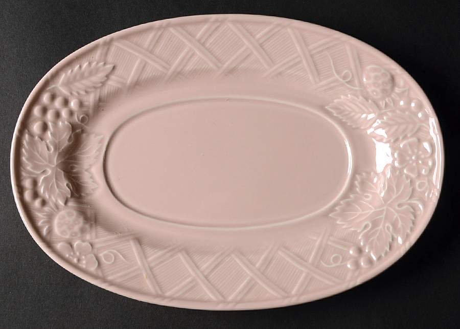 English Countryside Pink 1/4 Lb Butter No Lid by Mikasa-1