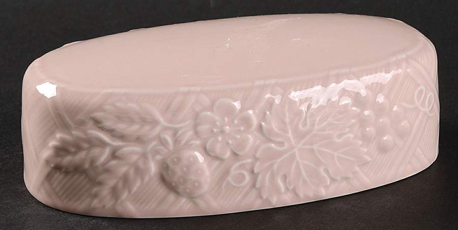 English Countryside Pink Lid for 1/4 Lb Butter by Mikasa-1