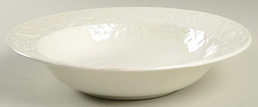 English Countryside White 10" Round Vegetable Bowl by Mikasa-1