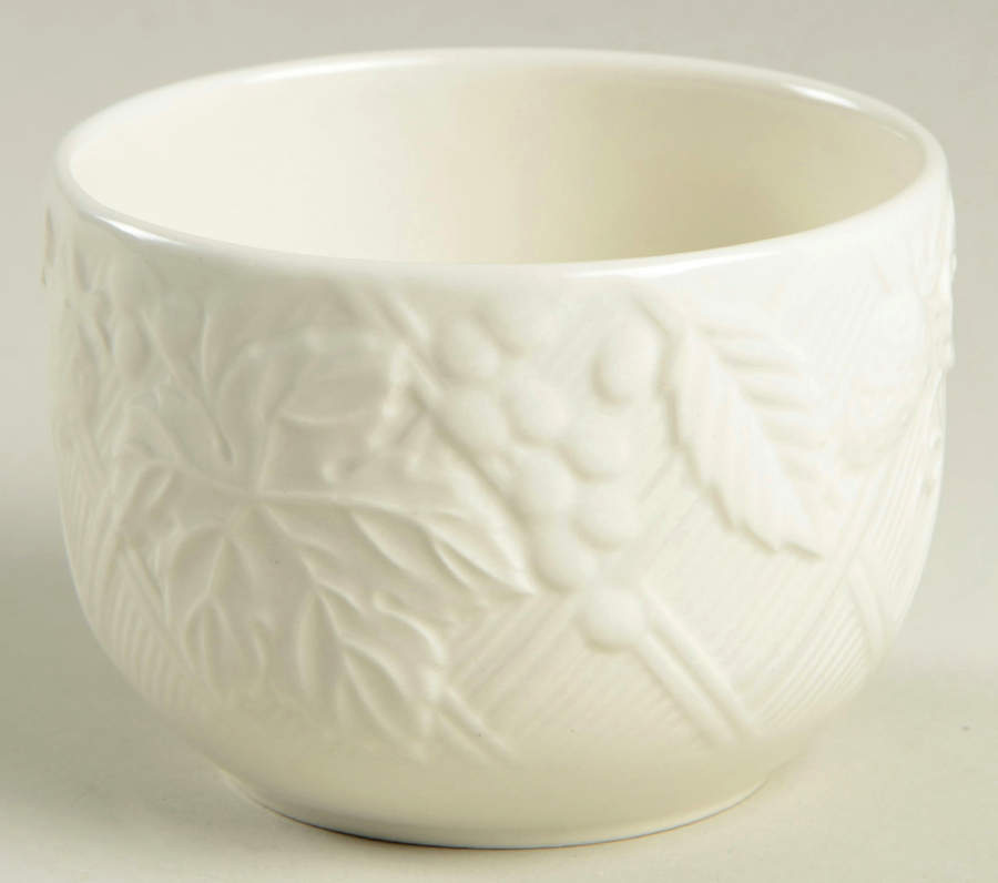 English Countryside White Jam/Jelly No Lid by Mikasa-1