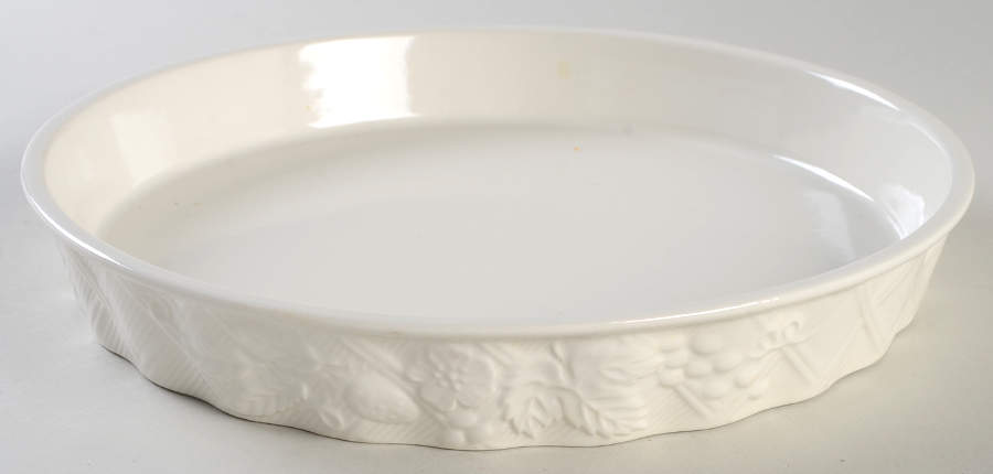 English Countryside White 10" Quiche by Mikasa-1