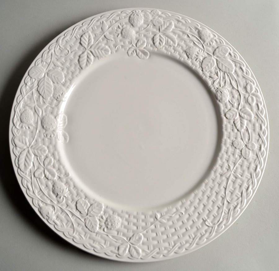 English Countryside White Service Plate (Charger) by Mikasa-1