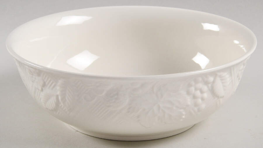 English Countryside White Coupe Cereal Bowl by Mikasa-1