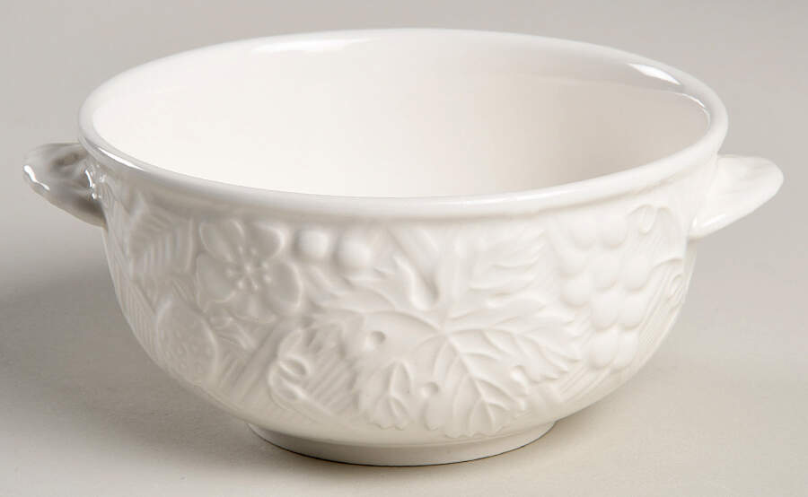 English Countryside White Individual Casserole No Lid by Mikasa-1