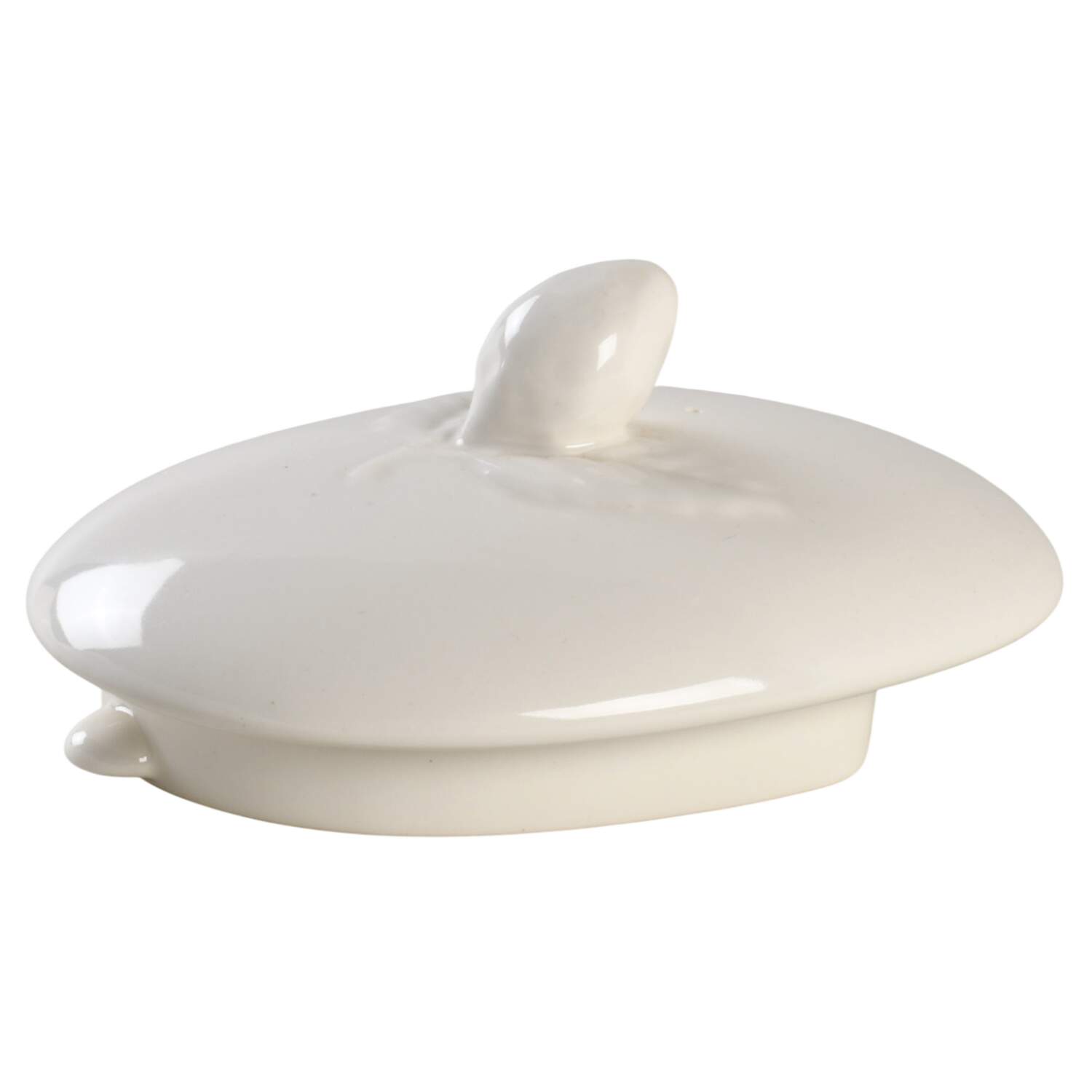 English Countryside White Lid for Teapot by Mikasa-1