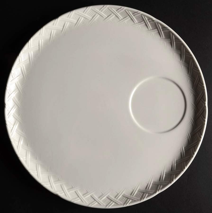 English Countryside White Crudite, Plate Only by Mikasa-1