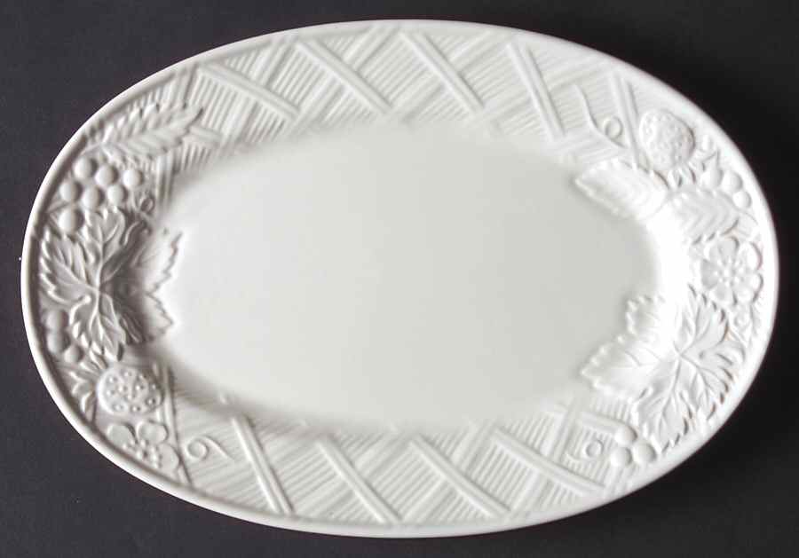 English Countryside White 1/4 Lb Butter No Lid by Mikasa-1