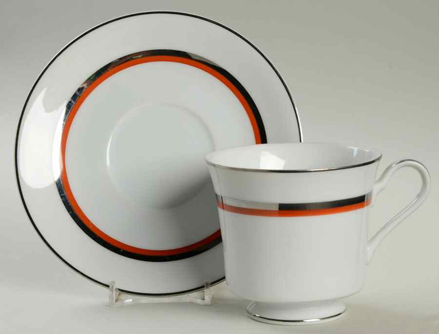 Engagement Footed Cup & Saucer Set by Mikasa-1