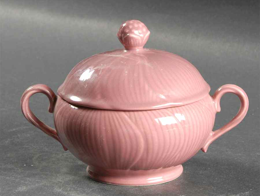 English Rose Sugar Bowl & Lid by Mikasa-1