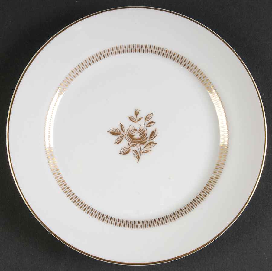 Enchanting Rose Bread & Butter Plate by Mikasa-1