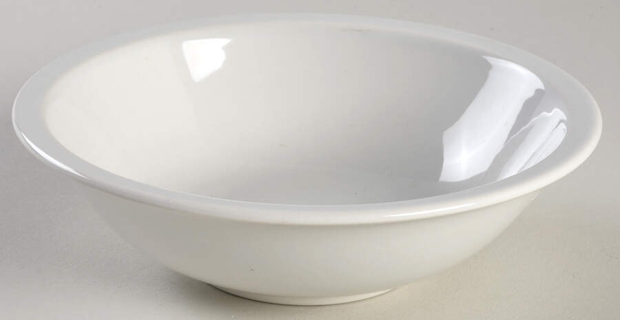 Epiqure White Coupe Cereal Bowl by Mikasa-1