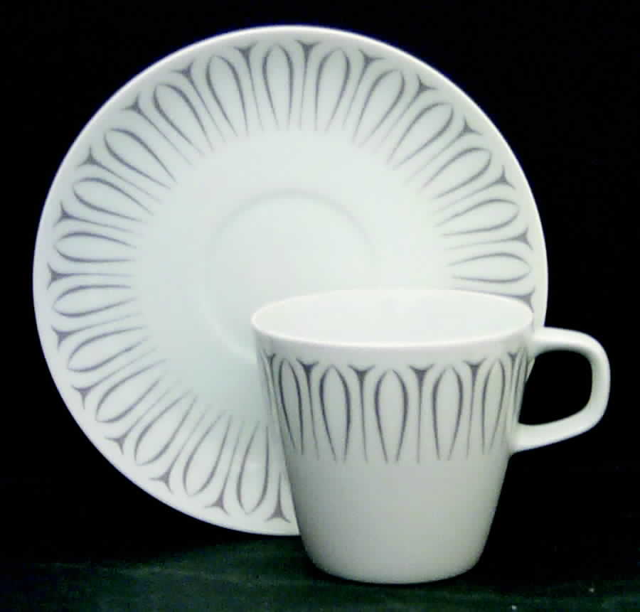 Escort Flat Cup & Saucer Set by Mikasa-1