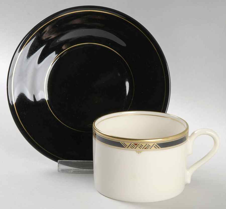 Essex House Flat Cup & Saucer Set by Mikasa-1