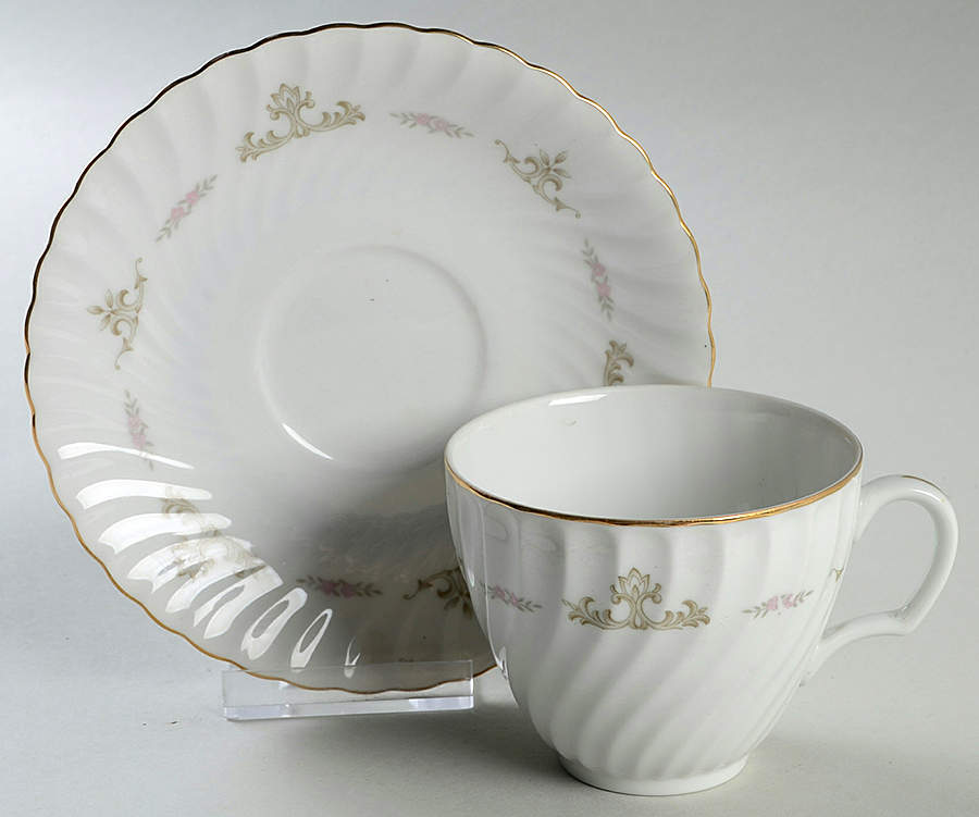 Espen Flat Cup & Saucer Set by Mikasa-1