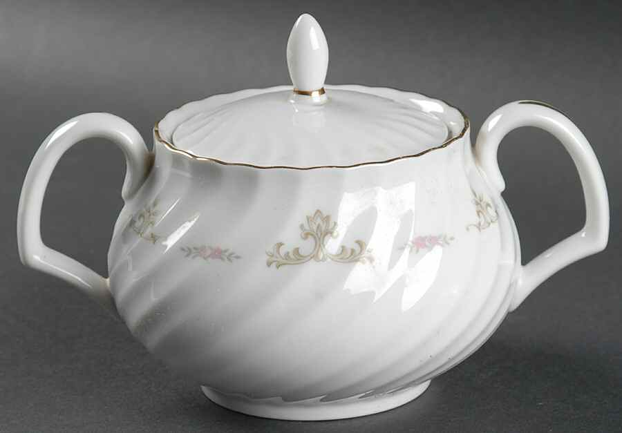 Espen Sugar Bowl & Lid by Mikasa-1