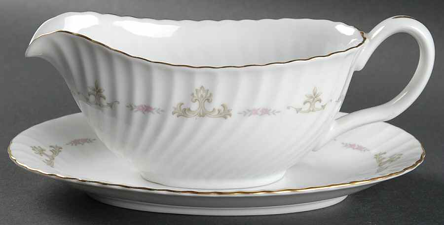 Espen Gravy Boat & Underplate by Mikasa-1