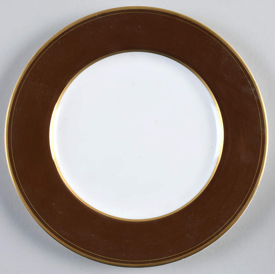 Espresso Salad Plate by Mikasa-1