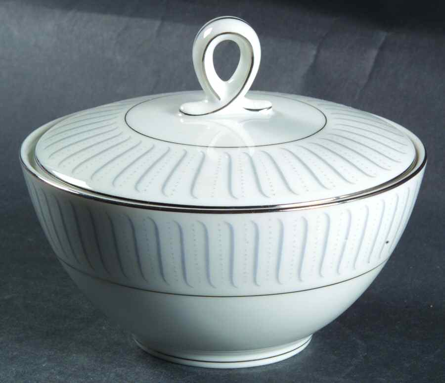 Eternity Sugar Bowl & Lid by Mikasa-1