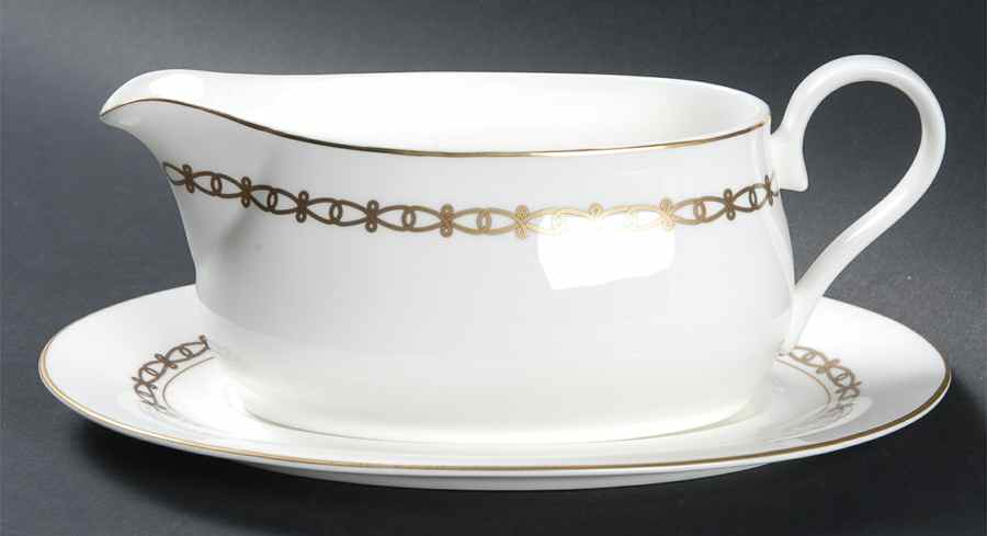 Eterne Gravy Boat & Underplate by Mikasa-1