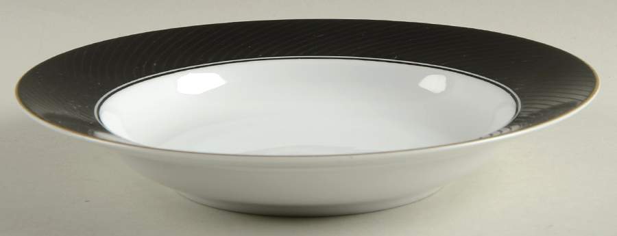 Evening Dress Rim Soup Bowl by Mikasa-1