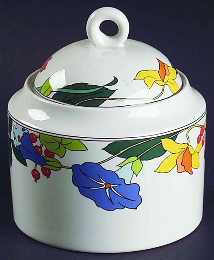 Evening Debut Sugar Bowl & Lid by Mikasa-1