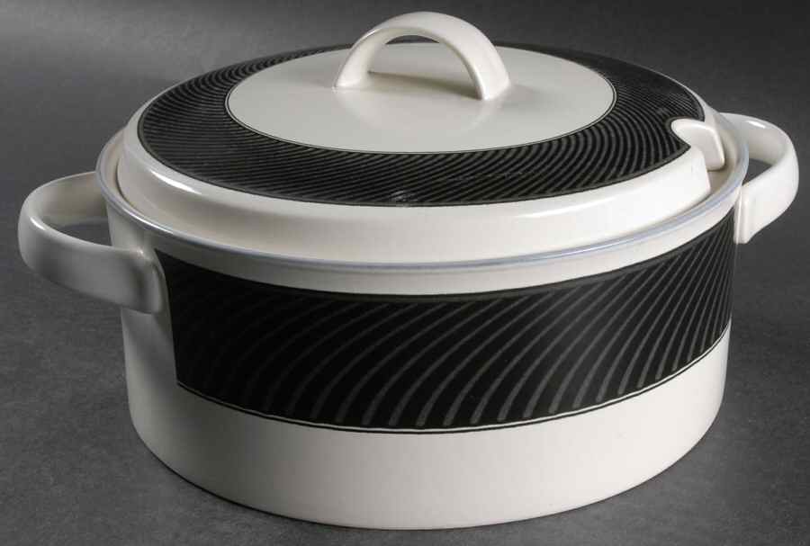 Evening Dress Tureen &  Lid by Mikasa-1