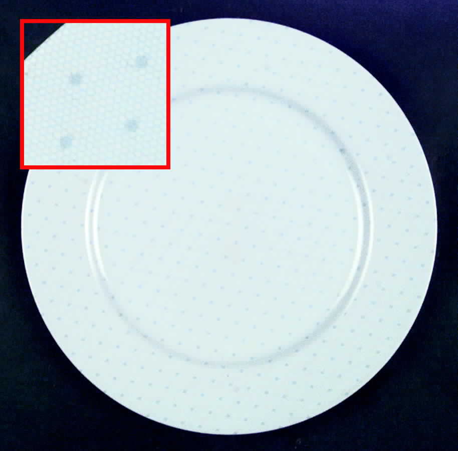 Evening Lace Blue Dinner Plate by Mikasa-1