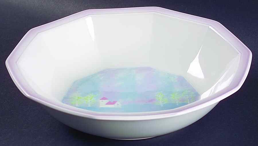 Evening Sky 9" Round Vegetable Bowl by Mikasa-1