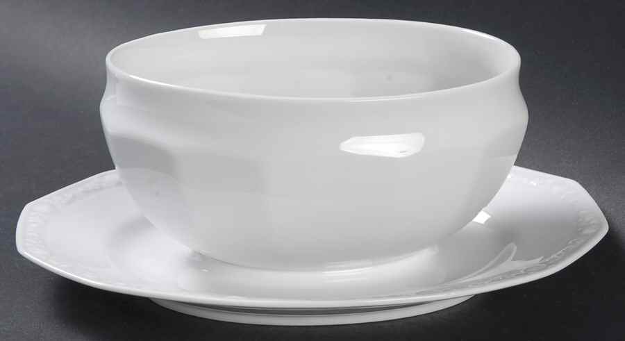 Excelsior Gravy Boat with Attached Underplate by Mikasa-1