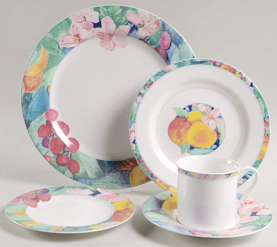 Exotic Garden 5 Piece Place Setting by Mikasa-1