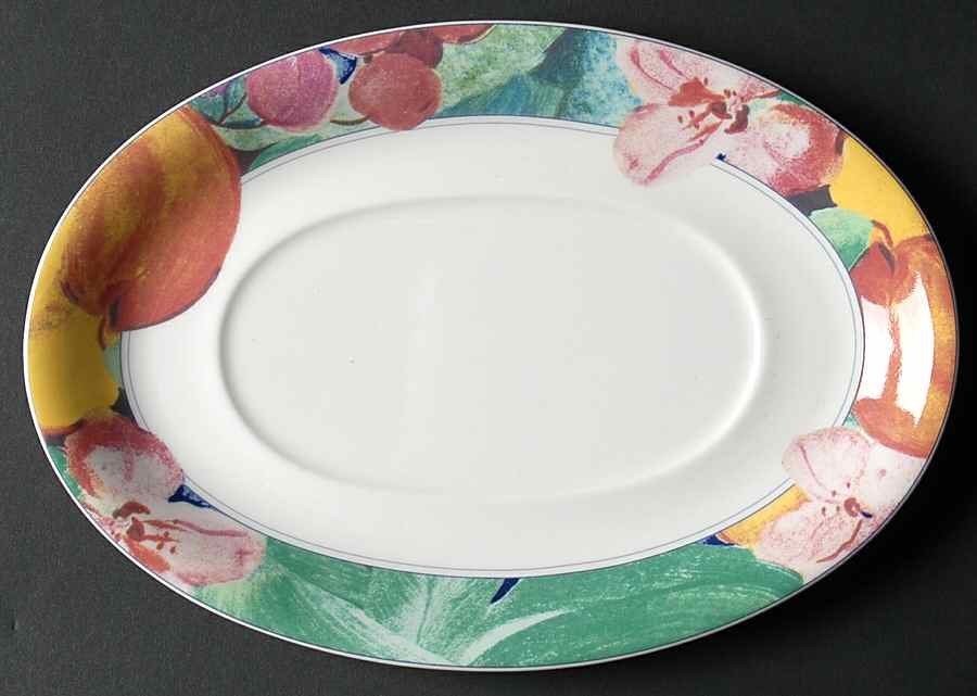 Exotic Garden Underplate for Gravy Boat by Mikasa-1