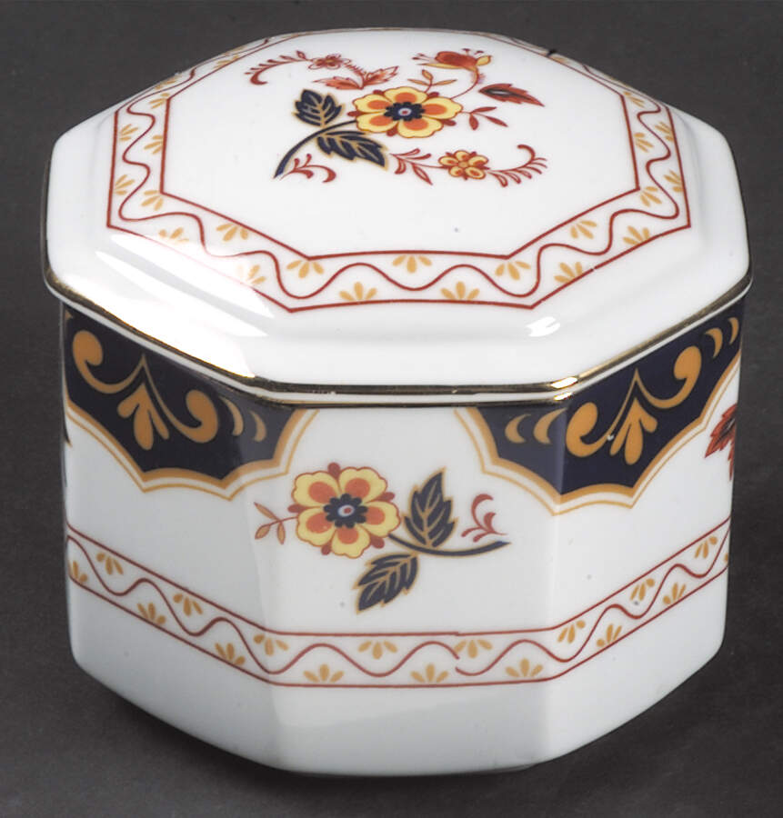 Far East Sugar Bowl & Lid by Mikasa-1