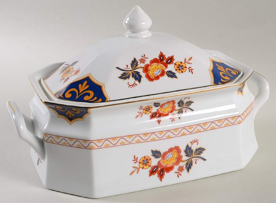 Far East Oval Covered Vegetable by Mikasa-1