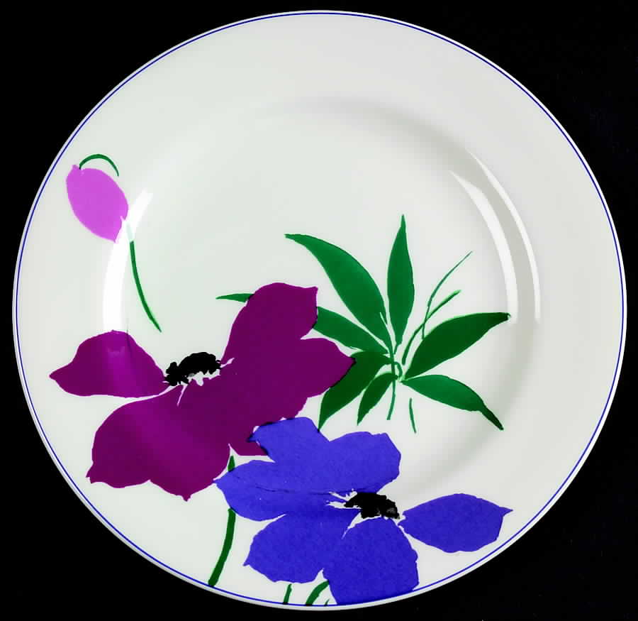 Fantasy Fleur Salad Plate by Mikasa-1