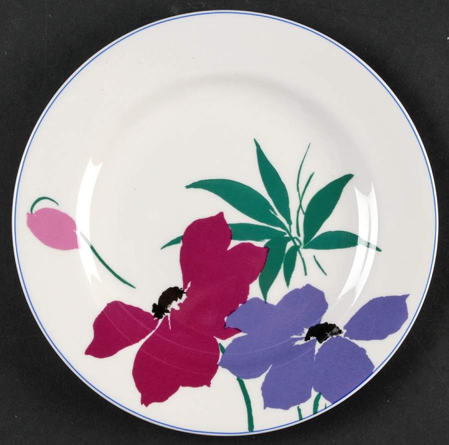 Fantasy Fleur Salad Plate by Mikasa-1