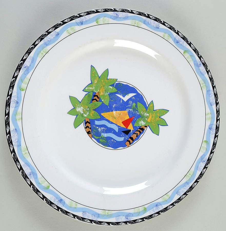 Fantasy Isle 12" Chop Plate (Round Platter) by Mikasa-1