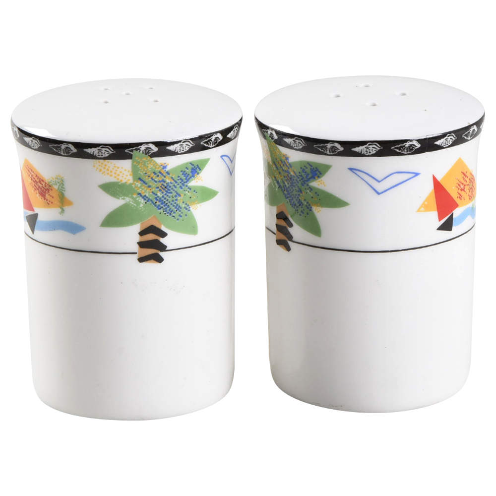 Fantasy Isle Salt & Pepper Set by Mikasa-1
