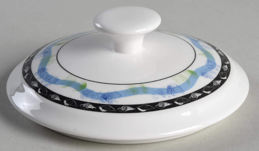 Fantasy Isle Lid for Sugar Bowl by Mikasa-1