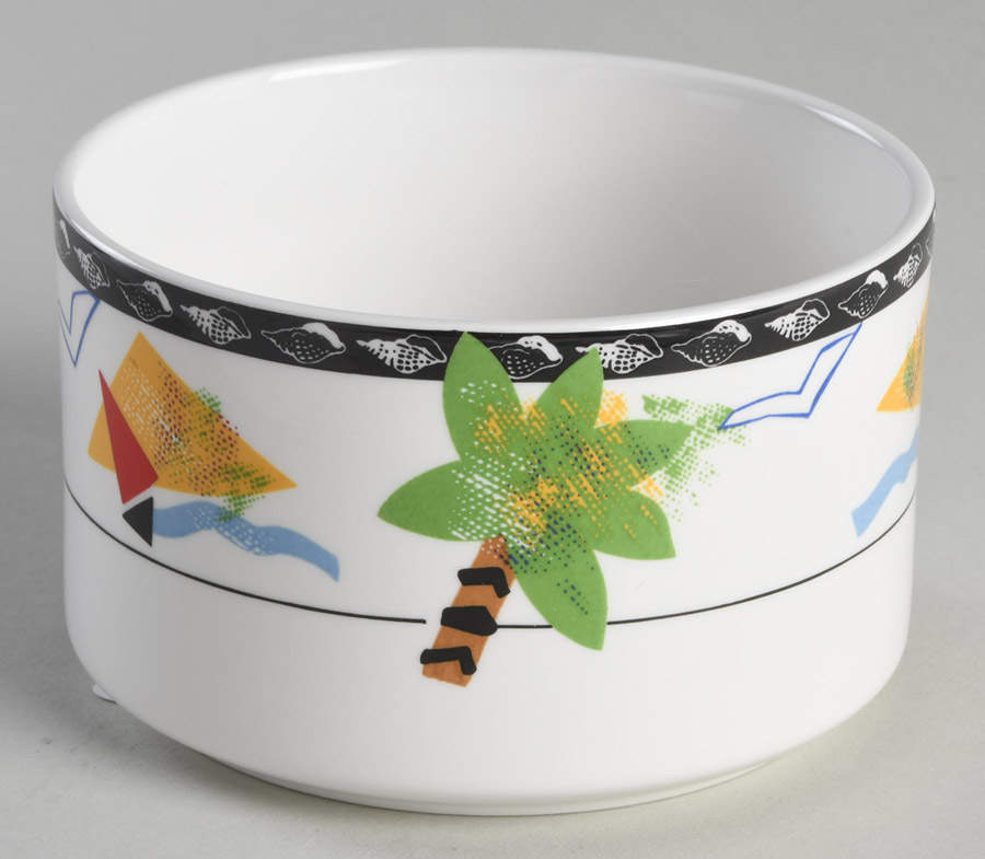 Fantasy Isle Sugar Bowl No Lid by Mikasa-1
