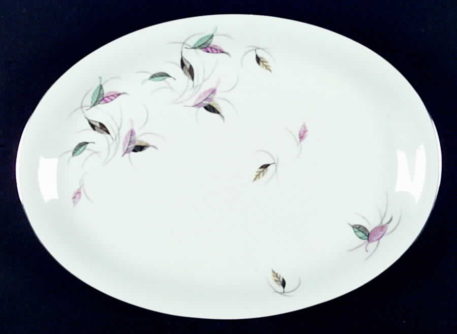 Fair Lane 14" Oval Serving Platter by Mikasa-1